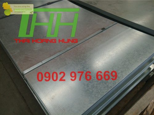 Thép tấm mạ kẽm nhúng nóng