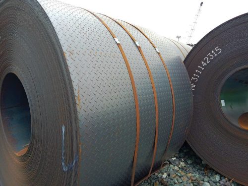 Thép tấm gân chống trượt