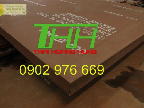Thép tấm Hardox 400 cắt theo quy cách