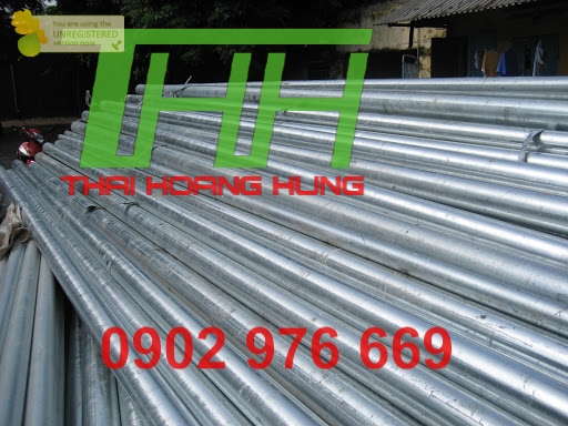 Thép tròn đặc mạ kẽm nhúng nóng