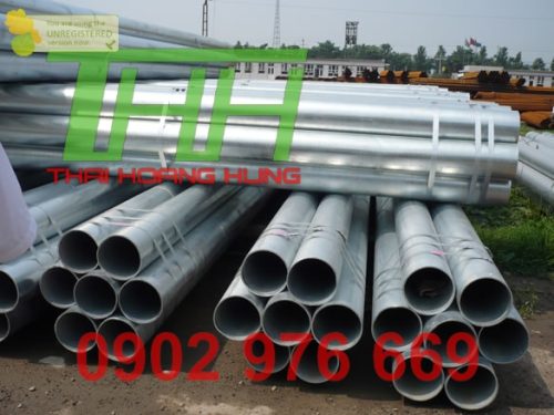 Thép ống đúc mạ kẽm phi 100