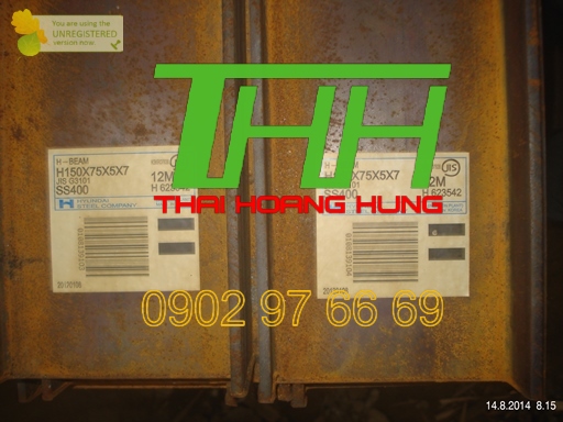 Thép hình I 100 X 55