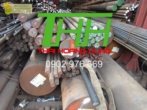 Thép tròn đặc S55C cắt theo quy cách