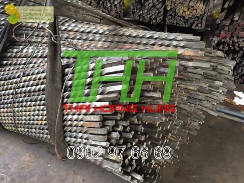 THÉP VUÔNG ĐẶC XOẮN 10×10